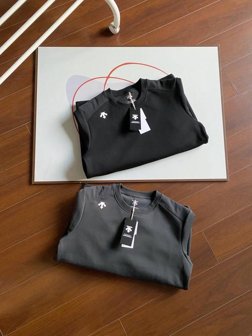 笛桑特男款运动舒适内里加绒保暖复合奥粒绒轻柔舒适套头衫 商品图0