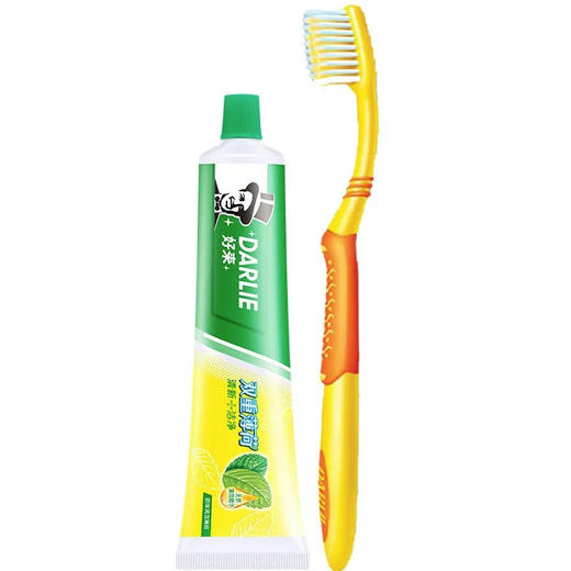 【牙刷】好来 原黑人双重薄荷牙膏50g牙刷套装旅行装 1套/件 商品图0