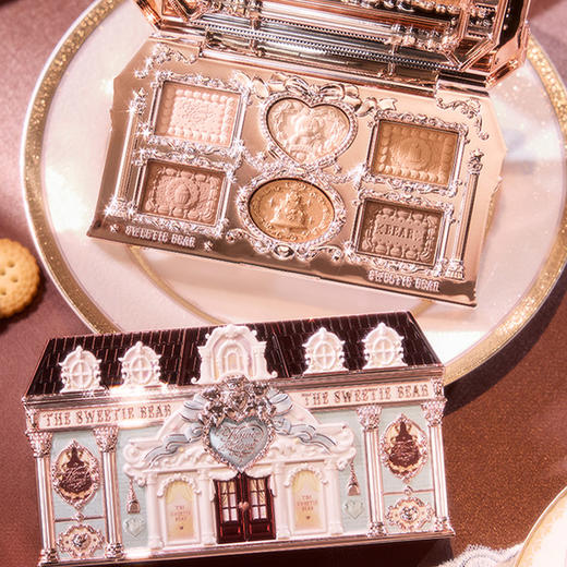 花知晓甜心小熊系列六色眼影-纪念日百货门店同款167543509 商品图2