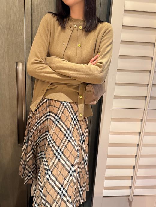 巴宝莉 25年秋冬新品 纯色针织开衫(KX*MM) 商品图7