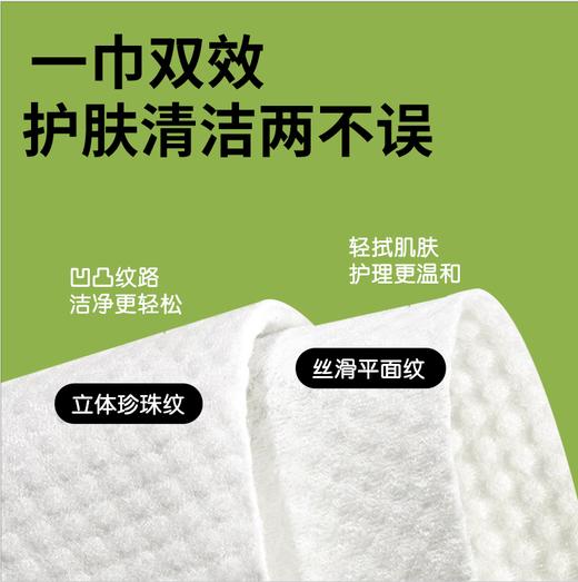 【家庭装2包=380抽】悬挂抽取式两用洁面巾  加厚款80g布洗脸巾 商品图2