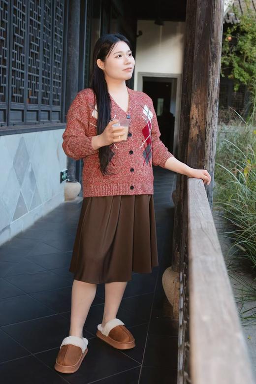 一周内发货【棉拖鞋】跟高约4.5厘米，保暖毛绒拖鞋，短毛绵软感，鞋底防滑，室内冬天穿着保暖~ 商品图1