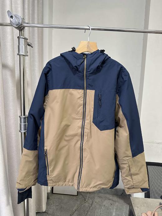 贝壳三 户外防水防风保暖防寒外套男士滑雪连帽冲锋衣C110829 商品图2