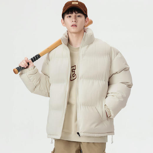 【GZ】无忧购立领棉服男士宽松加厚保暖潮流面包服棉衣外套8802（截单后3-5天发货) 商品图5