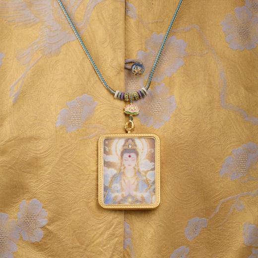 普陀山·出家日法会祝福 观音唐卡吊坠 商品图4