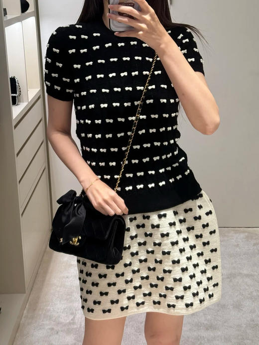香奈儿 25秋冬新款蝴蝶结针织毛衣（TM） 商品图5