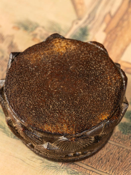 清	竹雕莲花台座 商品图2