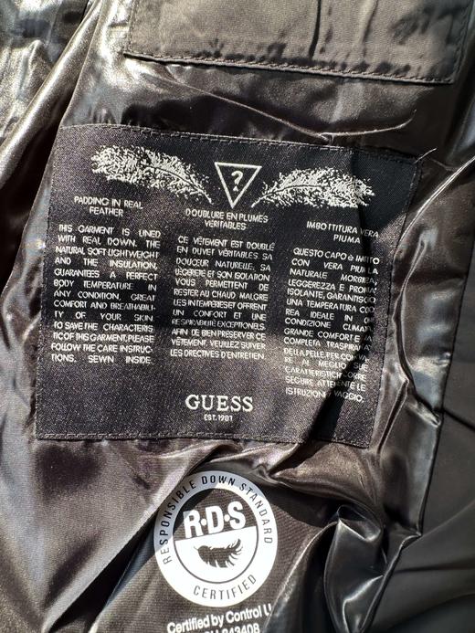 贝壳三 秋冬加厚连帽中长款羽绒服修身收腰毛领连帽外套C110807 商品图14