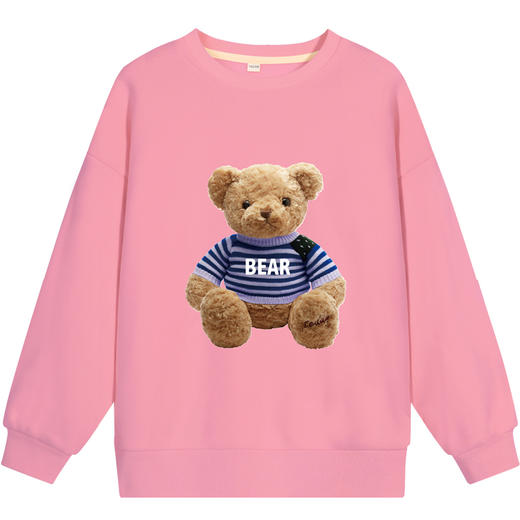 贝田2022新款女童加绒卫衣儿童加厚秋冬款中大童冬季炸街保暖上衣 商品图4