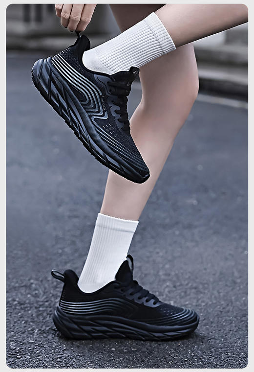 【一代&三代&新款】Trubody作弊鞋 | 男女同款体测鞋、大牌A*L改良款、酷炫配色、酷炫夜光鞋面;轻、软、弹、减震，暴走不累，公路或复杂路面均能胜任 商品图7