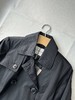 贝壳三 气质百搭正肩收腰显瘦风衣双排扣棉质中长款外套C110820 商品缩略图6