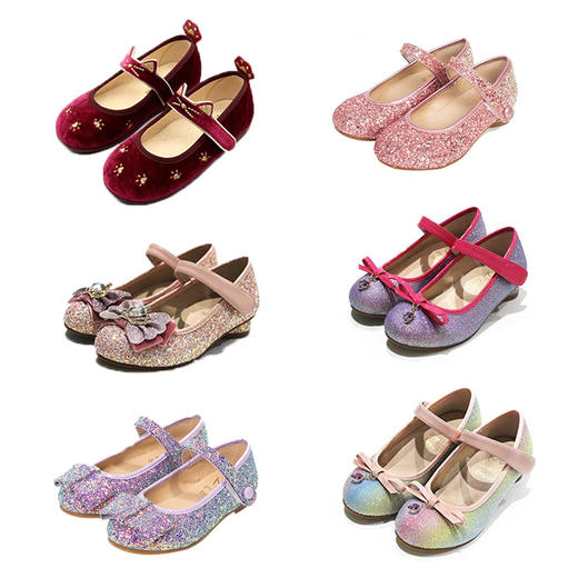 【云优选】西班牙Little winkaa小温卡（常规款）舞蹈鞋儿童单鞋公主鞋毛毛鞋保暖鞋3岁+ | 第②弹 商品图0