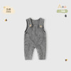 韩版纯色婴儿连体衣纯棉A类跨境ins风婴儿背带裤秋冬款婴儿毛线裤 商品缩略图0