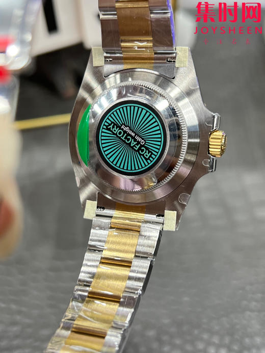 RC配重版水鬼 重量180克+ 劳力士潜航者型 RC配重间金黑水鬼40mm 丹东3135机 商品图6