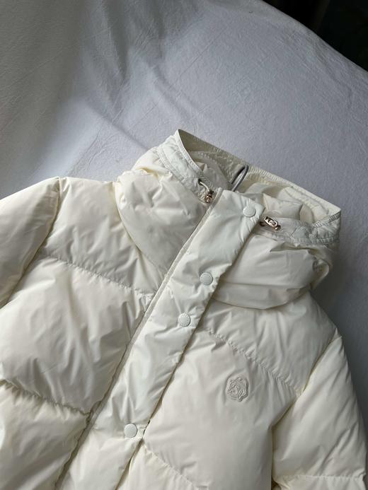 贝壳三 防泼水宽松短款轻薄羽绒服女防风纯色连帽外套C110806 商品图12