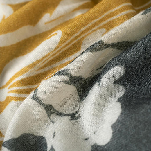 【林栖设计小店】绵羊毛T恤印花撞色优雅气质修身显瘦2026早春新款上衣女T1961238 商品图7