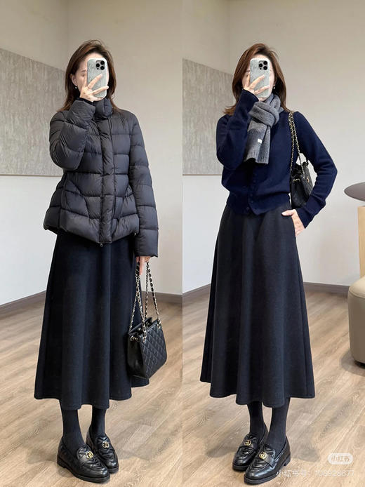 去抢！原厂~！江Nの泡芙！25冬立领收腰廓形5P9C 90白鸭绒15D细旦尼龙 商品图12