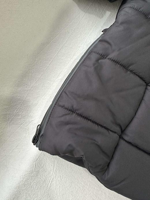 贝壳三 纯色绗缝中长款纯色棉服加厚保暖百搭女士棉衣C110823 商品图10