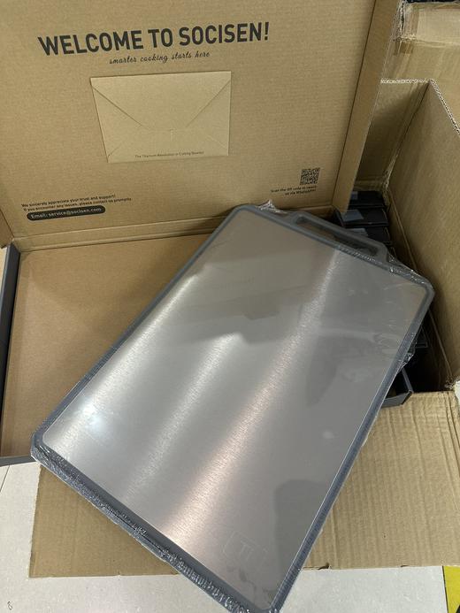 轻痕防滑双面材质抗菌防霉砧板（把手内嵌款大号） 商品图11