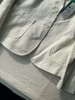 贝壳三 简约通勤白色灯芯绒质感西装外套收腰显瘦小西服C110804 商品缩略图8