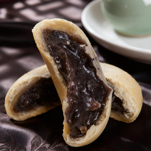 吃出好气色！【超值3袋装/6袋装】硕果田间 血糯米红豆山药紫米饼 皮软馅糯 好吃不腻 独立包装 200g/袋 商品图3