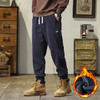 【YW】无忧购加绒加厚休闲裤秋冬款灯芯绒保暖男款运动卫裤（截单后3-5天发货) 商品缩略图7