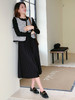 【百图lulu定制】【奢雅香风套装裙】经典粗花呢 撞色 马甲 百褶连衣裙 套装 商品缩略图0
