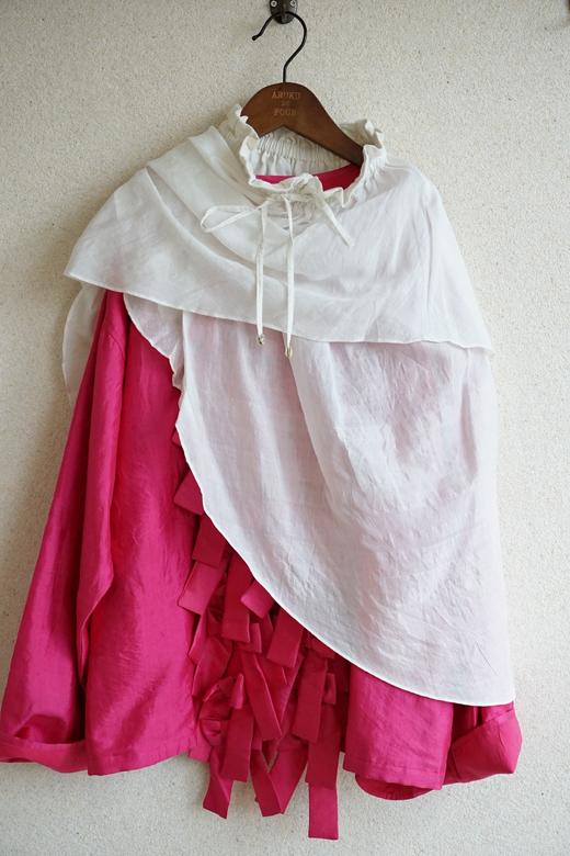 BUNON 丝棉层叠式披肩(BN2575) 商品图0