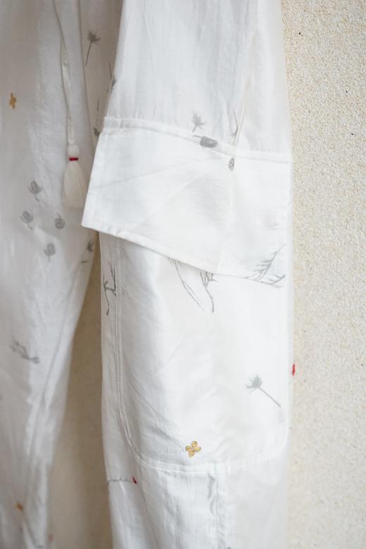 Bunon刺绣阔腿裤 商品图7