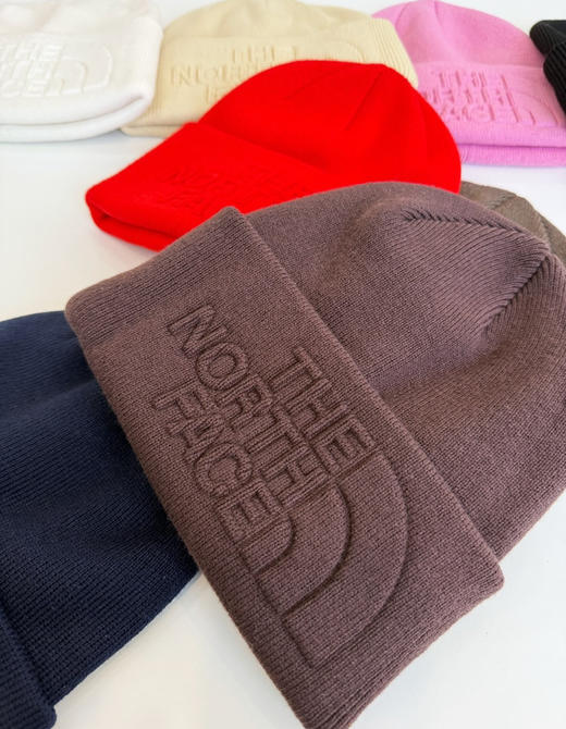 正品北面加厚毛线帽 商品图8