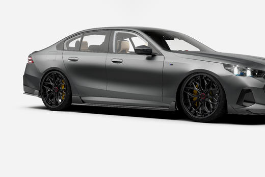 BMW 宝马5系 G60 G68 I5 全车系 FD 品牌 高品质 碳纤维 侧裙 商品图0