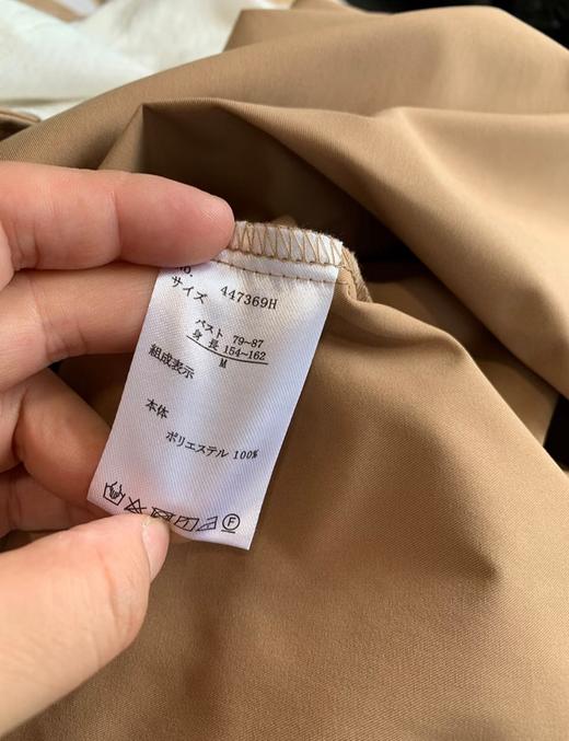 捡漏！出口日单2025年新款英伦风翻领宽松长款风衣外套女 商品图6