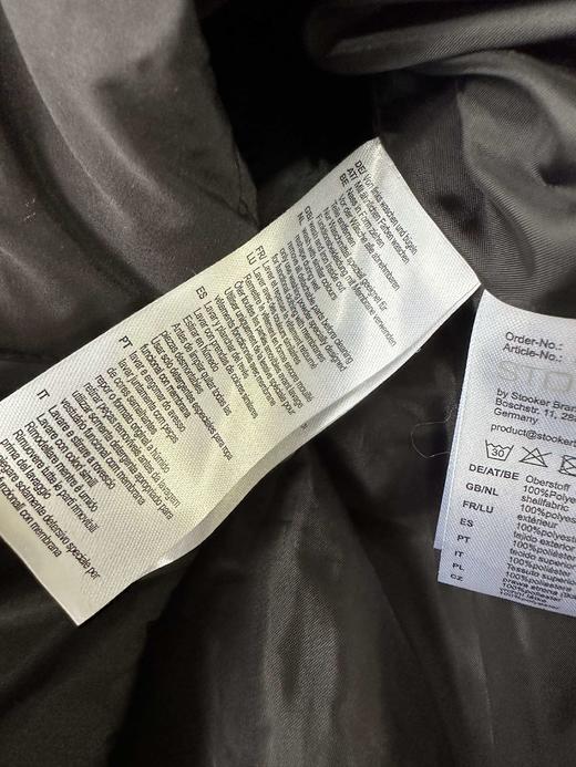 贝壳三 纯色绗缝中长款纯色棉服加厚保暖百搭女士棉衣C110823 商品图13