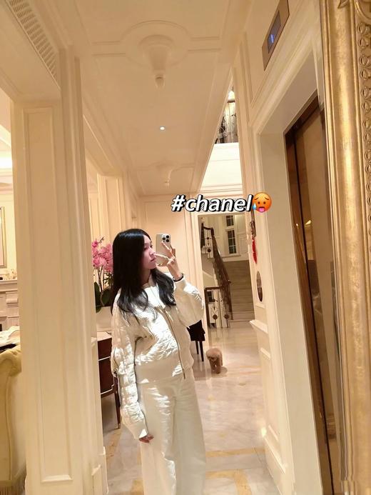 香奈儿 25秋冬新款白色格纹夹克外套（TM） 商品图2