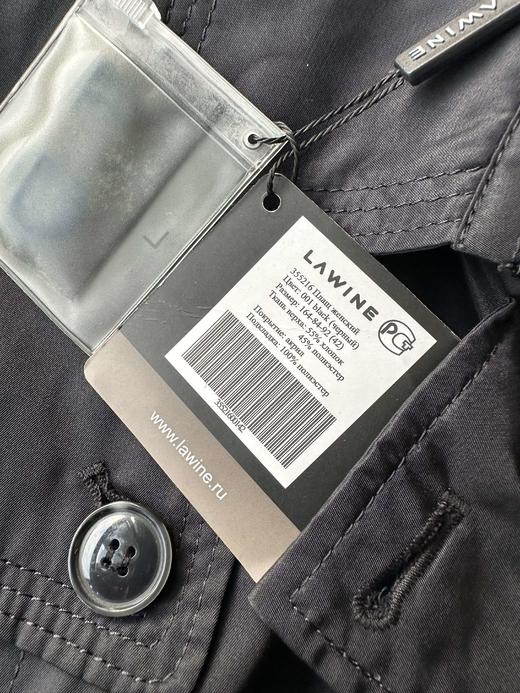 贝壳三 气质百搭正肩收腰显瘦风衣双排扣棉质中长款外套C110820 商品图9