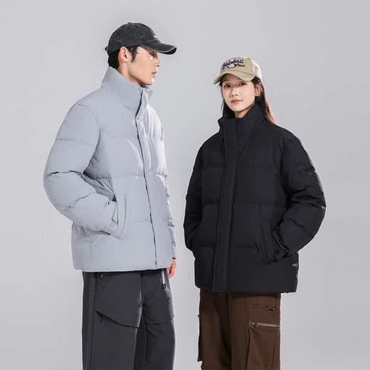 【90鸭绒】罗蒙冬季男女同款情侣羽绒服加厚保暖休闲舒适百搭外套 商品图7