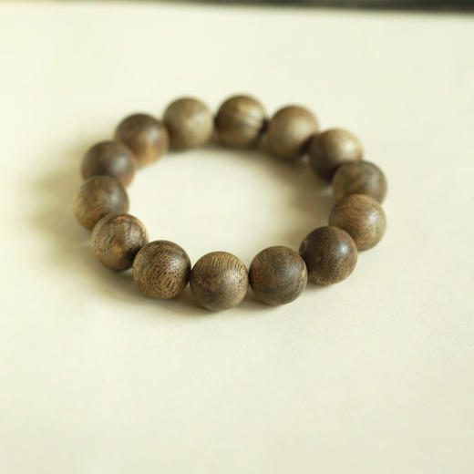 【青山特惠】1.6x14颗 柬埔寨 沉香 手串 c11 商品图4