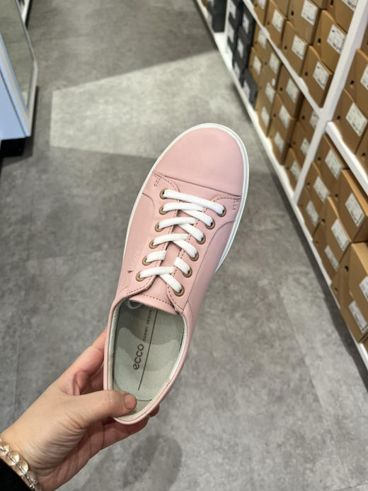 好折！两款小粉鞋ECCO爱步板鞋休闲鞋只要¥599直邮到手 商品图2