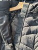 贝壳三 秋冬加厚连帽中长款羽绒服修身收腰毛领连帽外套C110807 商品缩略图4