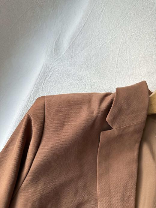 贝壳三 通勤气质一粒扣翻领西装女翻盖口袋简约西服外套C110818 商品图5