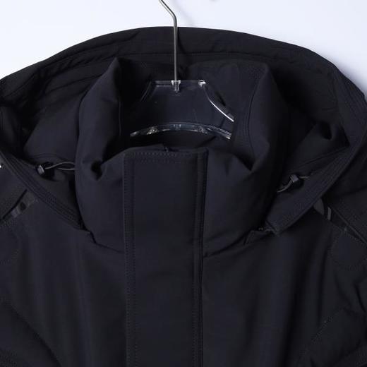 25185SDSA男士秋冬新款痞帅男装潮牌复古拼接拉链立领连帽羽绒服宽松 商品图2