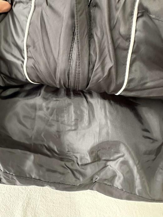 贝壳三 纯色绗缝中长款纯色棉服加厚保暖百搭女士棉衣C110823 商品图11