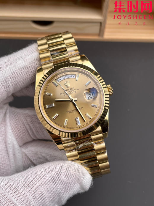 RC配重版 重量200克+ 全金黄冰糖DD 劳力士星期日历型系列 日志40mm 商品图1