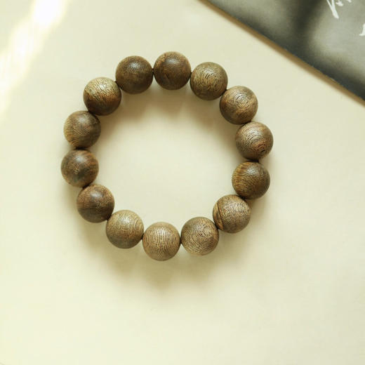 【青山特惠】1.6x14颗 柬埔寨 沉香 手串 c11 商品图0