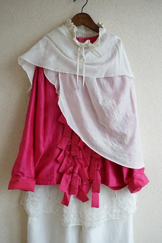 BUNON 丝棉层叠式披肩(BN2575) 商品图1