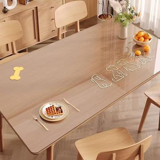 卡通透明软玻璃桌垫 商品图0