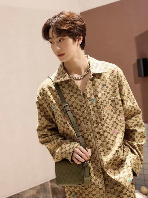 古驰 2025 FW满幅GG提花logo帆布外套（DY） 商品图1