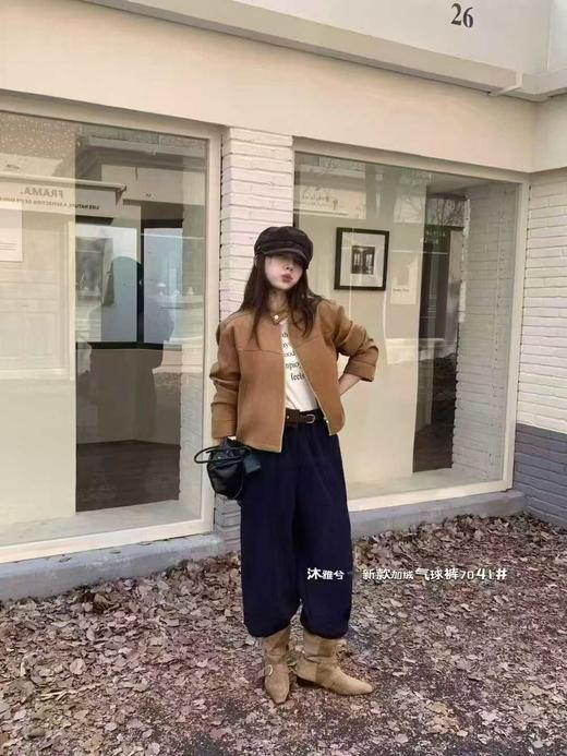 GZ复古加绒灯芯绒BABY绒阔腿九分裤(LH)(LD)-纪念日百货167998722 商品图1