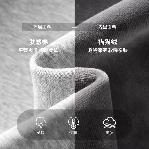 【件件底价，童装双倍积分】多多家男童加绒卫衣2025冬装新款秋冬儿童印花加厚一体绒男孩上衣11165 商品图3