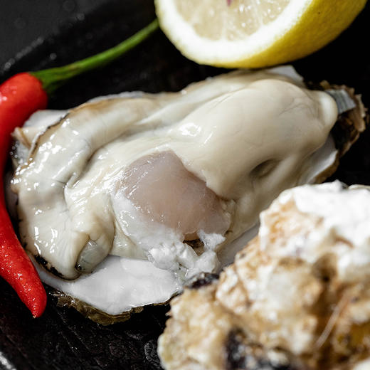 【排单发货】牡蛎/生蚝 鲜甜肥美 来自乳山洁净海湾生长 清洗干净外壳后蒸食：冷水下锅蒸 上汽3-4分钟关火后开壳 大中小规格可选，有5-10%左右的损耗属正常情况。⭐️顺丰陆运 商品图2